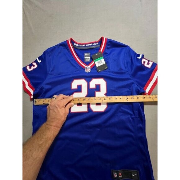 New York Giants Ryan #23 Reebok Jersey Womens Extra Large Blue Short Sleeve.‎ - Picture 10 of 13